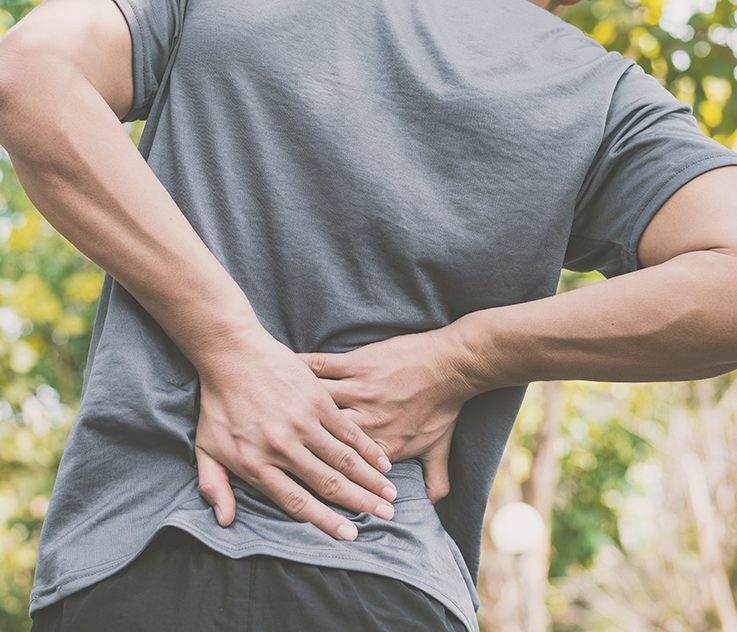 Pijn in de onder en bovenrug IQ Wellness